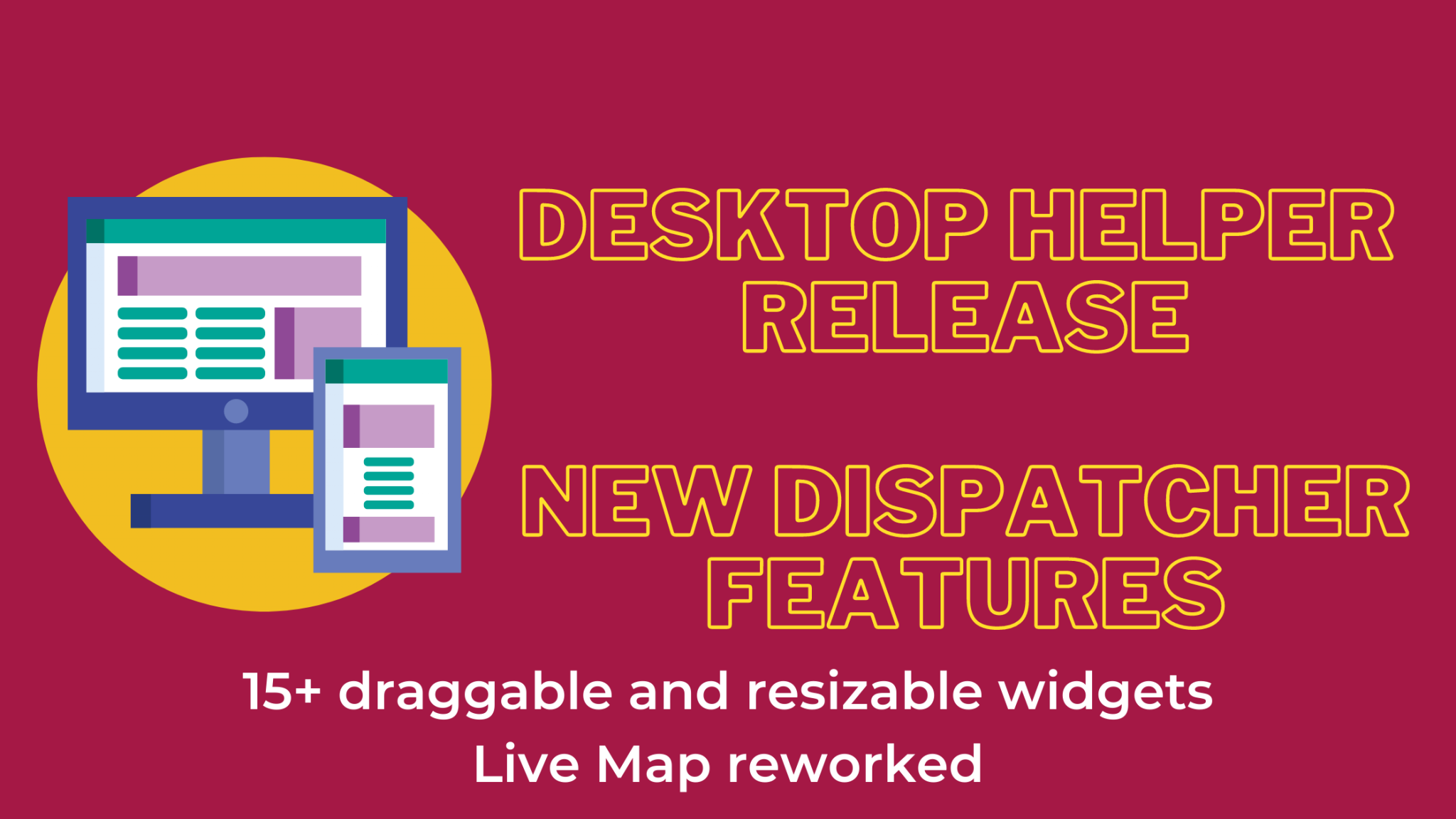 Overlay update Desktop Helper and Dispatcher's improvements Trucky